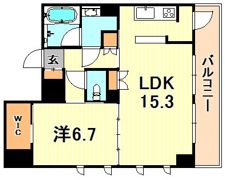 プラネソシエ神戸元町の間取り画像