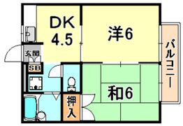 江川マンションの間取り画像