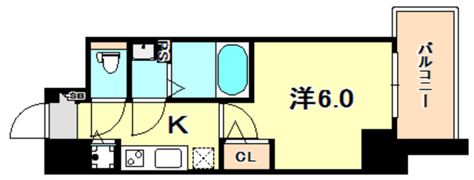 エスリード神戸三宮の間取り画像