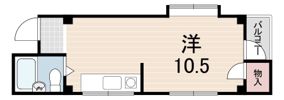 富松城レジデンスの間取り画像