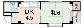 富松城レジデンスの間取り画像