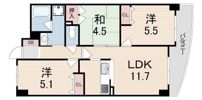 ワコーレ新神戸プラザの間取り画像