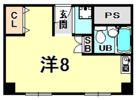 エルマーナ香枦園の間取り画像