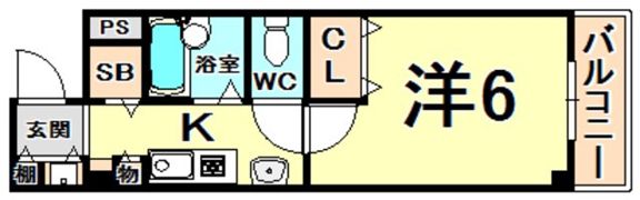 ステラハウス21の間取り画像