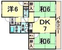 ビューハイツクラタの間取り画像