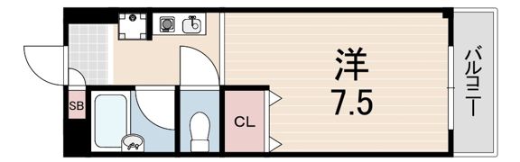 フロレセール南塚口の間取り画像