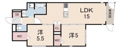 Casita 七ッ松の間取り画像