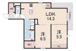 カシータ七ツ松の間取り画像
