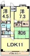 友伸ハウスの間取り画像