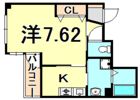 レジスコート甲子園口の間取り画像