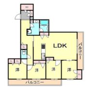 シャーメゾングレイス芦屋の間取り画像