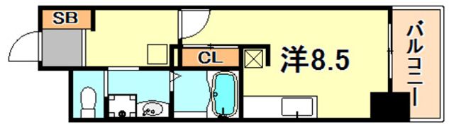 willDo浜崎通の間取り画像