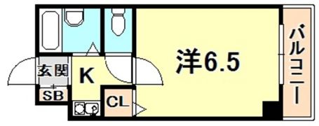グランゲート灘の間取り画像