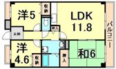 エミネンス大島の間取り画像