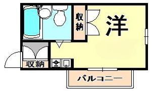 レッドサン・イケヤIIIの間取り画像