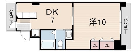 第二中村マンションの間取り画像