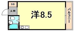 パイン苦楽園の間取り画像