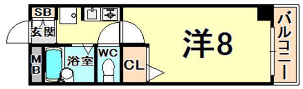 クレッセント西宮の間取り画像