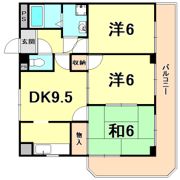 コートスミューの間取り画像