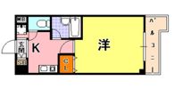 アルパ三宮の間取り画像