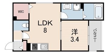 REGIES塚口南1の間取り画像