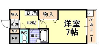 ローテローゼ本山の間取り画像
