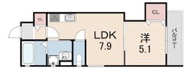 クリエオーレ東本町IIの間取り画像