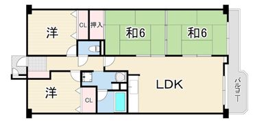 サンロイヤル武庫川サンクの間取り画像