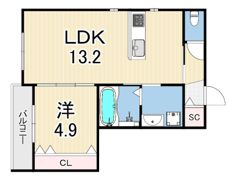 プレシャス小松IIの間取り画像