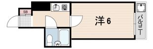 グリーンノート六甲の間取り画像