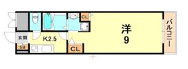 パレス東洋神戸5号館の間取り画像