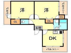 春日野道の間取り画像
