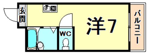 アシスト・スクウェアIの間取り画像