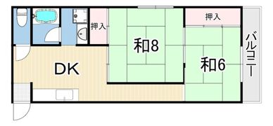 サングリーン大島の間取り画像
