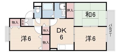 ファミール池ノ上の間取り画像