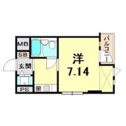 夙川羽衣町パークハイムIIの間取り画像