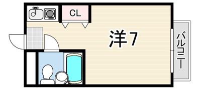 CRASIS苦楽園プラザの間取り画像