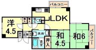 ソレイユ武庫川の間取り画像