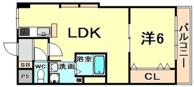 高橋マンションの間取り画像