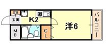 エルデンハイムの間取り画像