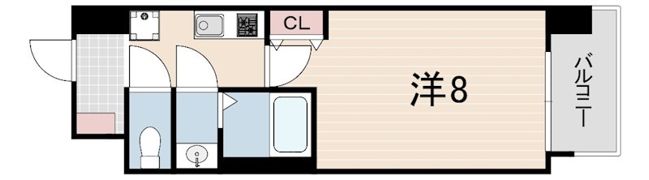 リヴィアス神戸SOLEILの間取り画像