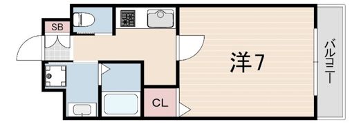 Rakan伊丹の間取り画像