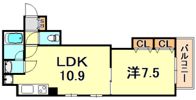 アミーグランコート三宮の間取り画像