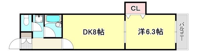 プリオーレ神戸の間取り画像