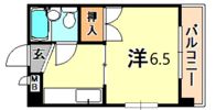 ライオンズマンション石屋川の間取り画像