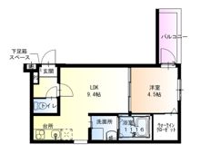 D-5 フジパレス南甲子園の間取り画像
