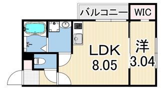 S－FLATさくら夙川の間取り画像