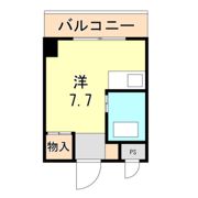 シャトー第7神戸の間取り画像