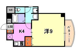 アクアプレイス新神戸駅前の間取り画像