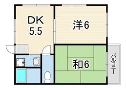 マンション樋口の間取り画像